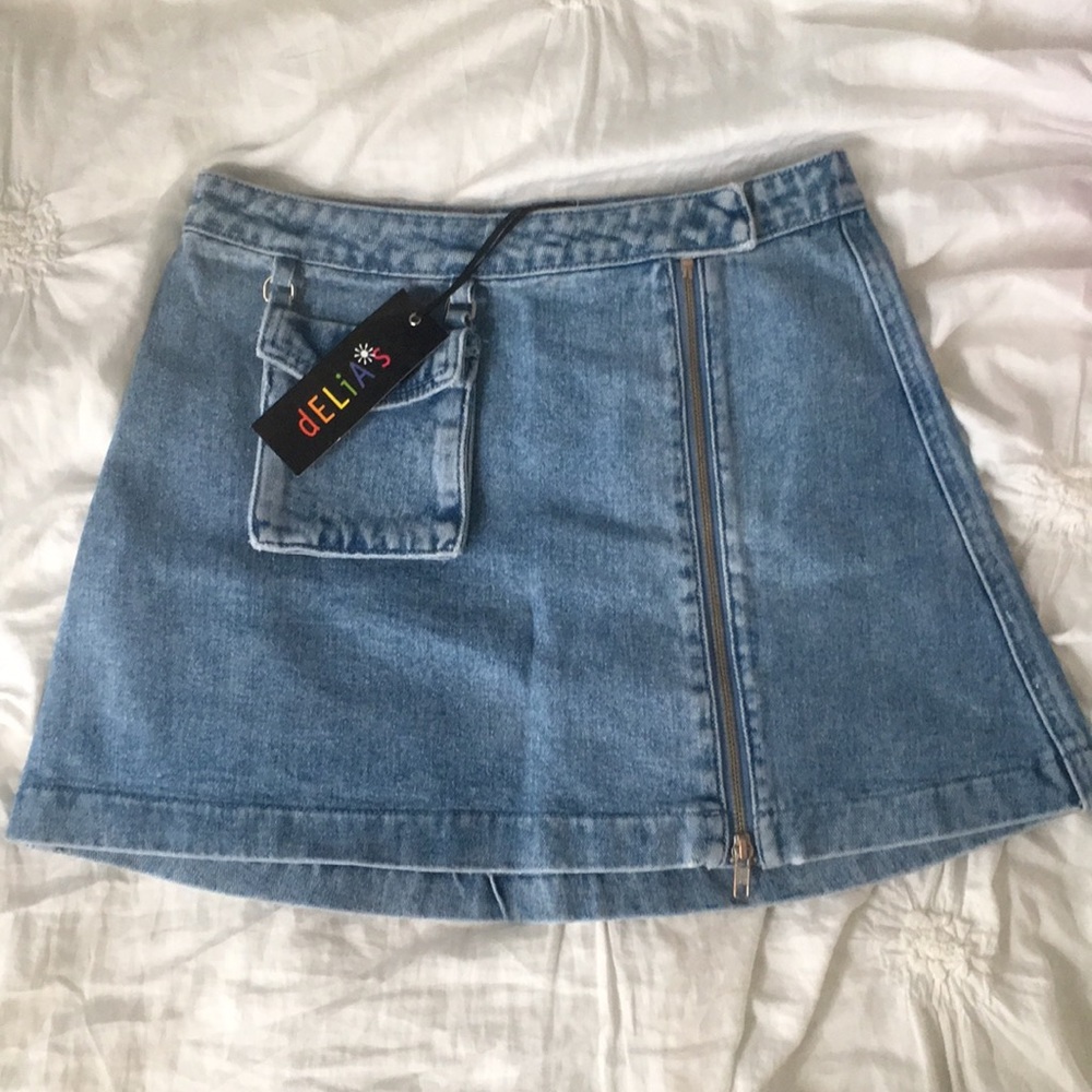 NEW dELiA*s by Dollskill denim skirt